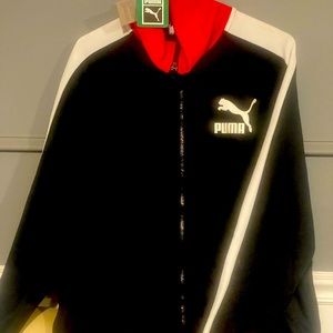 Xl puma sip up running jacket